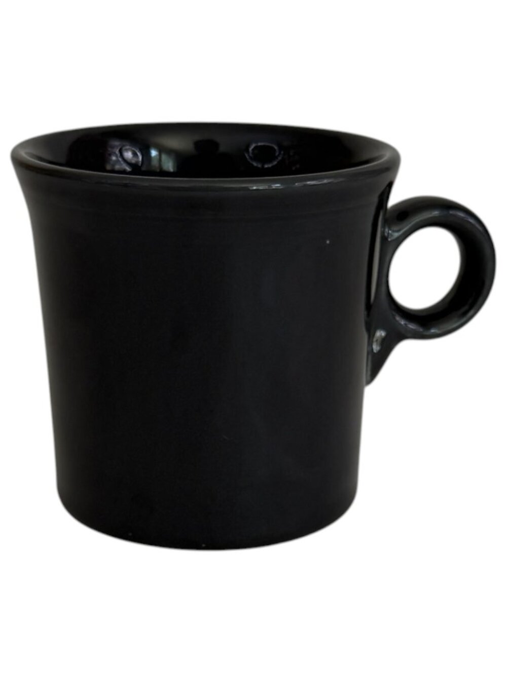Fiesta HLC Black Slate‎ Coffee Mug O Ring Handle Homer Laughlin Fiestaware Cup